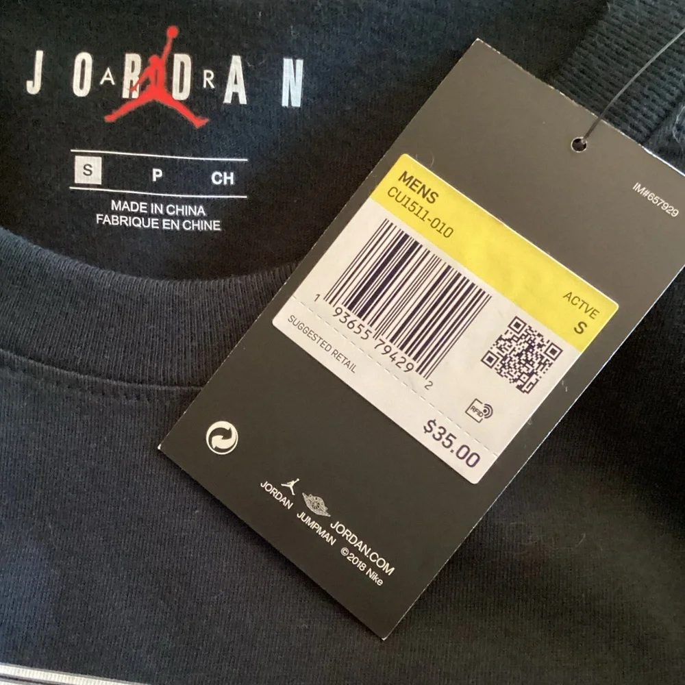 Jordan Retro Bred 11 Legacy 23 T-Shirt CU1511-010 Men's Size Small